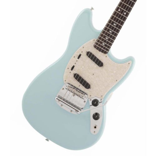 Fender Electric Guitar Made In Japan Traditional 60s Mustang?, Rosewood Fingerboard, Daphne Blue