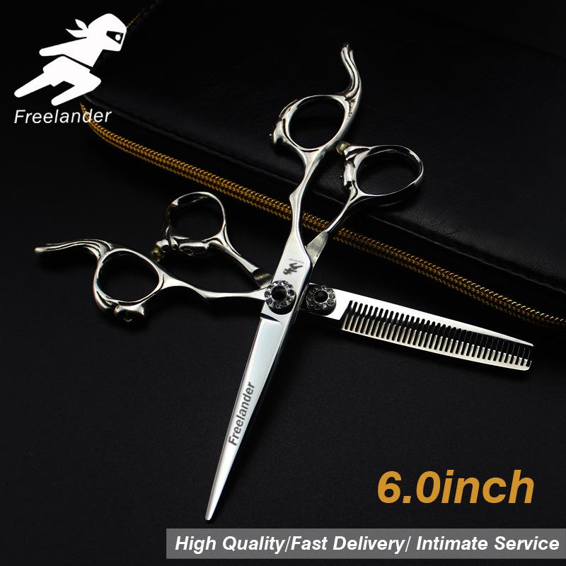 

6.0 Inch Ld-38 Head Handle, Hair Scissors, Hair Scissors, Flat Scissors, Bangs Scissors, Tooth Scissors, Thin 6.0inch dental scissors