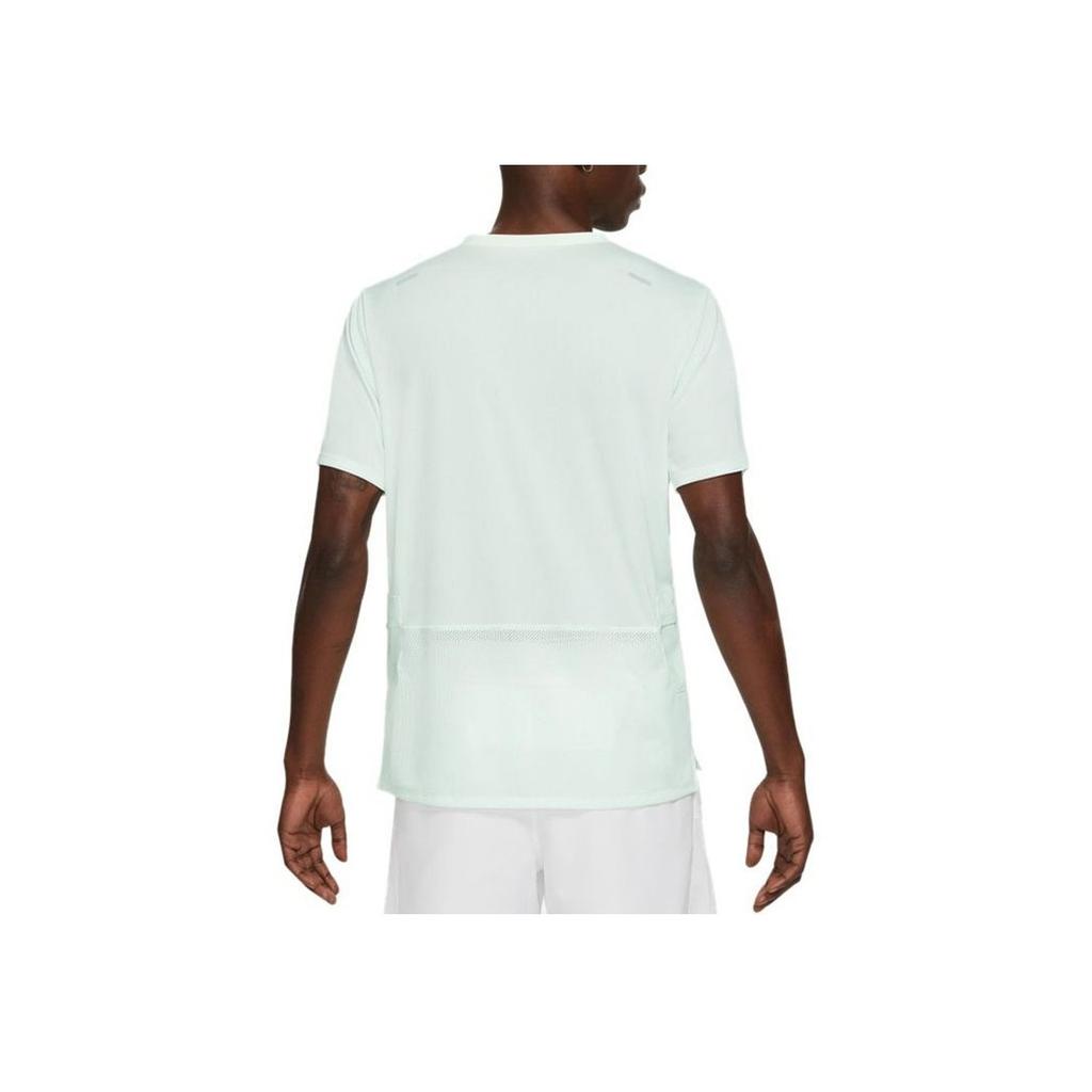 Nike Rise 365 Wild Run Running Casual Short Sleeve T-Shirt Men Tops Fresh-Green DA1169-394