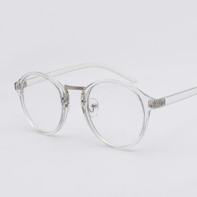 Fashion Transparent Round Glasses Clear Frame Women Spectacle Myopia Glasses Men EyeGlasses Frame Nerd Optical Frames Clear