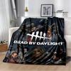 Coperte Stampate 3D Gioco D-Dead By Daylight Coperta Calda per Bambini Morbida e Confortevole Coperta da Casa da Viaggio Regalo di Compleanno
