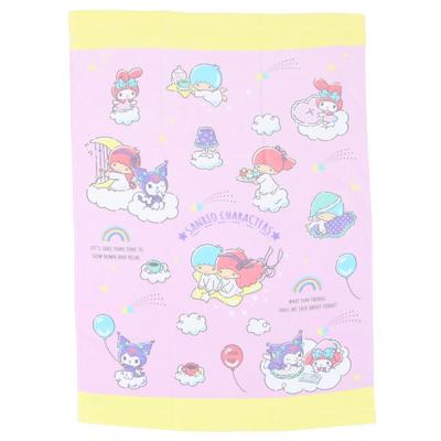 Bath Towel Nap Size 85 X 115 Cm Sanrio Characters Relax KN472800 Approx.