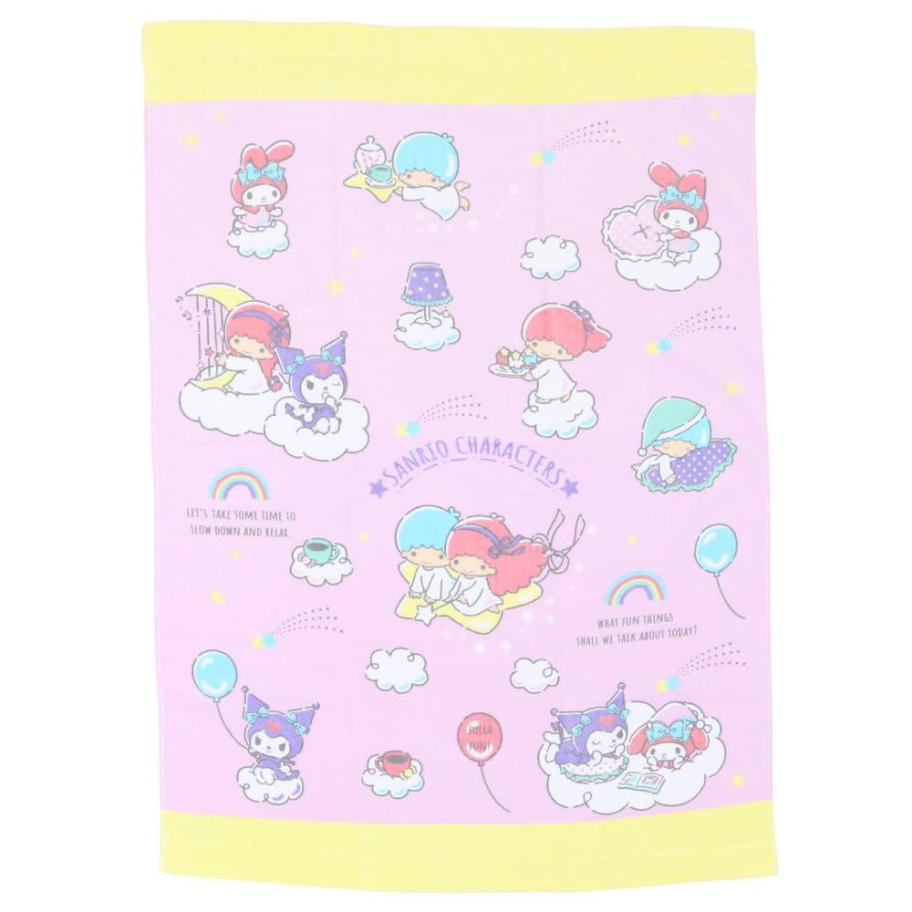 

Hayashi Банное полотенце Размер для сна 85 x 115 см Персонажи Sanrio Relax KN472800 Прибл.