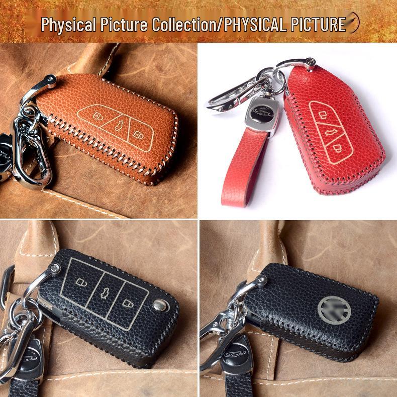 VW Teramont, Lamando, ID4, ID3, ID6, Golf, Talagon Leather Key Case