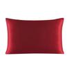 Silk Zipper Pillowcase 1pc 19mm 100% Nature Mulberry Comfortable Solid Color Silk Pillowcases For Healthy Multicolor Ls1705-01