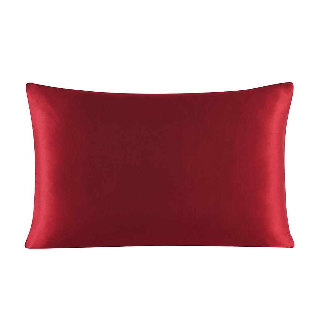 Silk Zipper Pillowcase 1pc 19mm 100% Nature Mulberry Comfortable Solid Color Silk Pillowcases For Healthy Multicolor Ls1705-01
