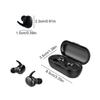 Admisitr Touch Bluetooth Headphones Dual-ear Stereo Wireless Dual-ear Tws with Power Bank Function 5.0