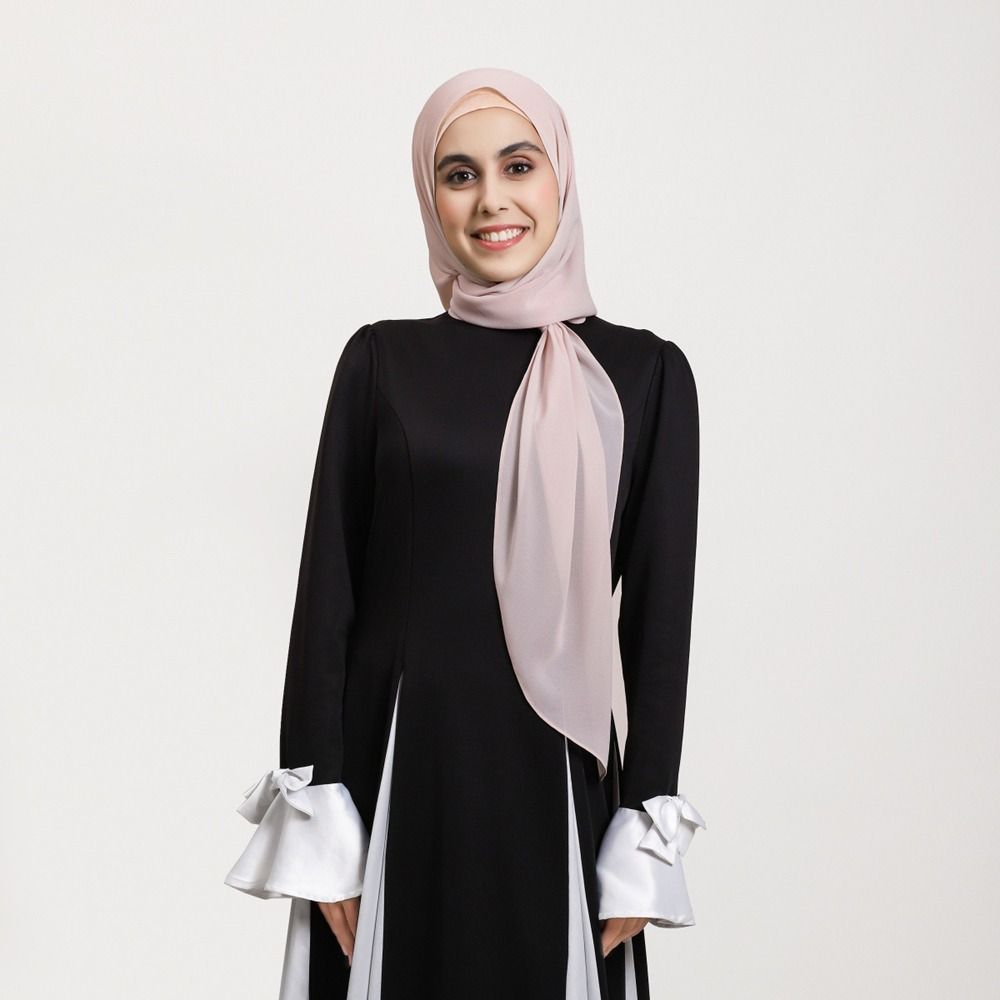 New Magnetic Buckle Instant Chiffon Hijab Ready To Wear Plain Hijab Scarf Large Size Solid Color Turban For Women