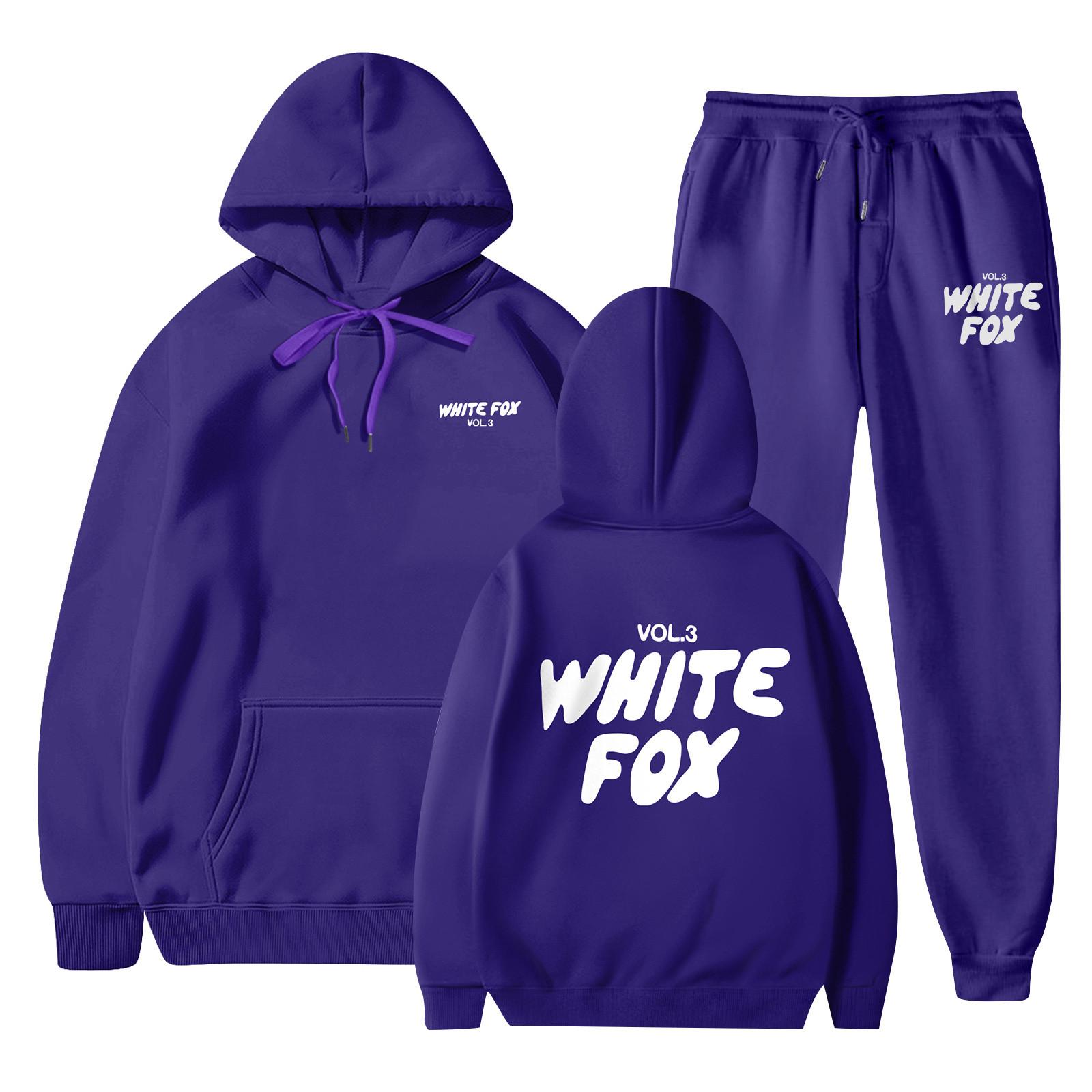 

Женские повседневные спортивные толстовки с длинными рукавами и капюшоном из двух частей S фиолетовый