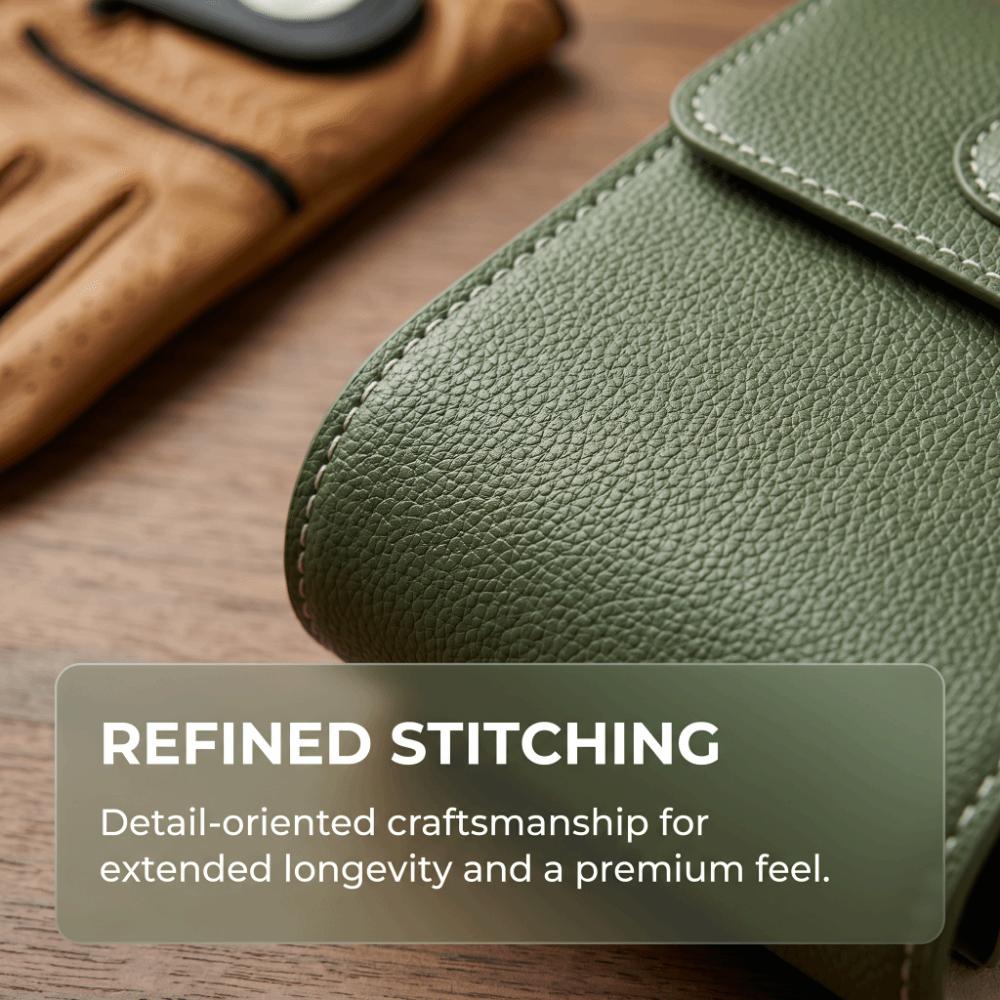 Universal Range Finder Carry Bag PU Leather Rangefinder Hard Case Rangefinder Holder  For Golf