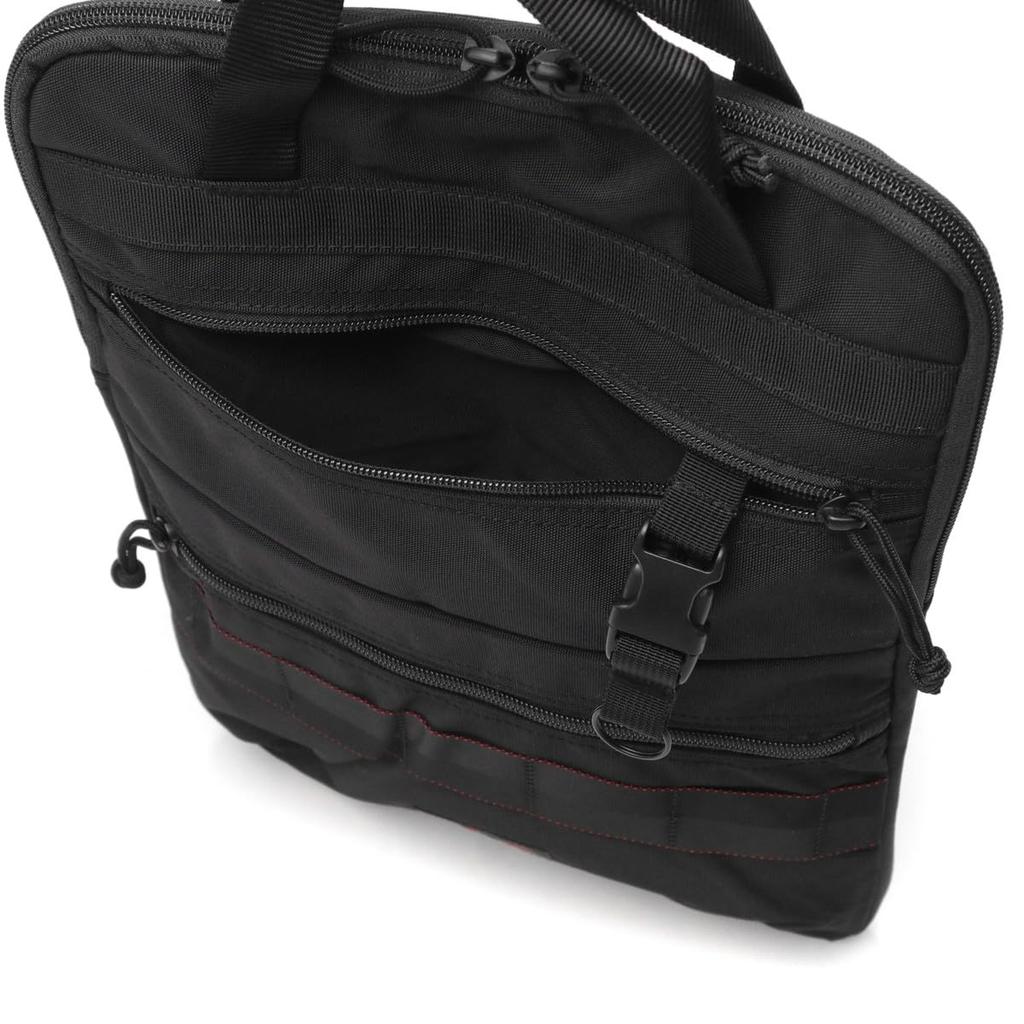 Briefing PC BRIEF TOTE MW GENII Clutch, Men's, Black