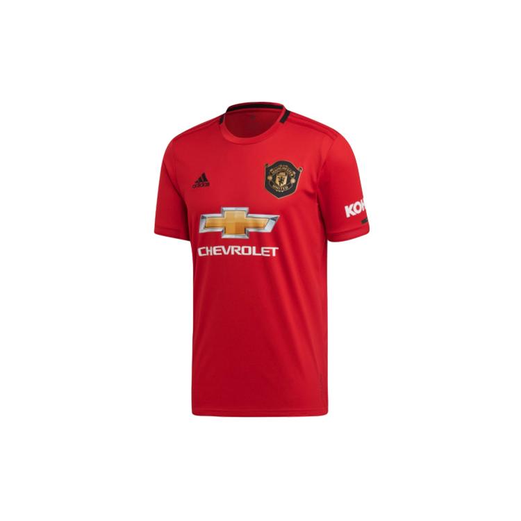 

New Adidas MANCHESTER UNITED THEATRE OF DREAMS Soccer Jersey Fan Edition Men s Red ED7386 XS