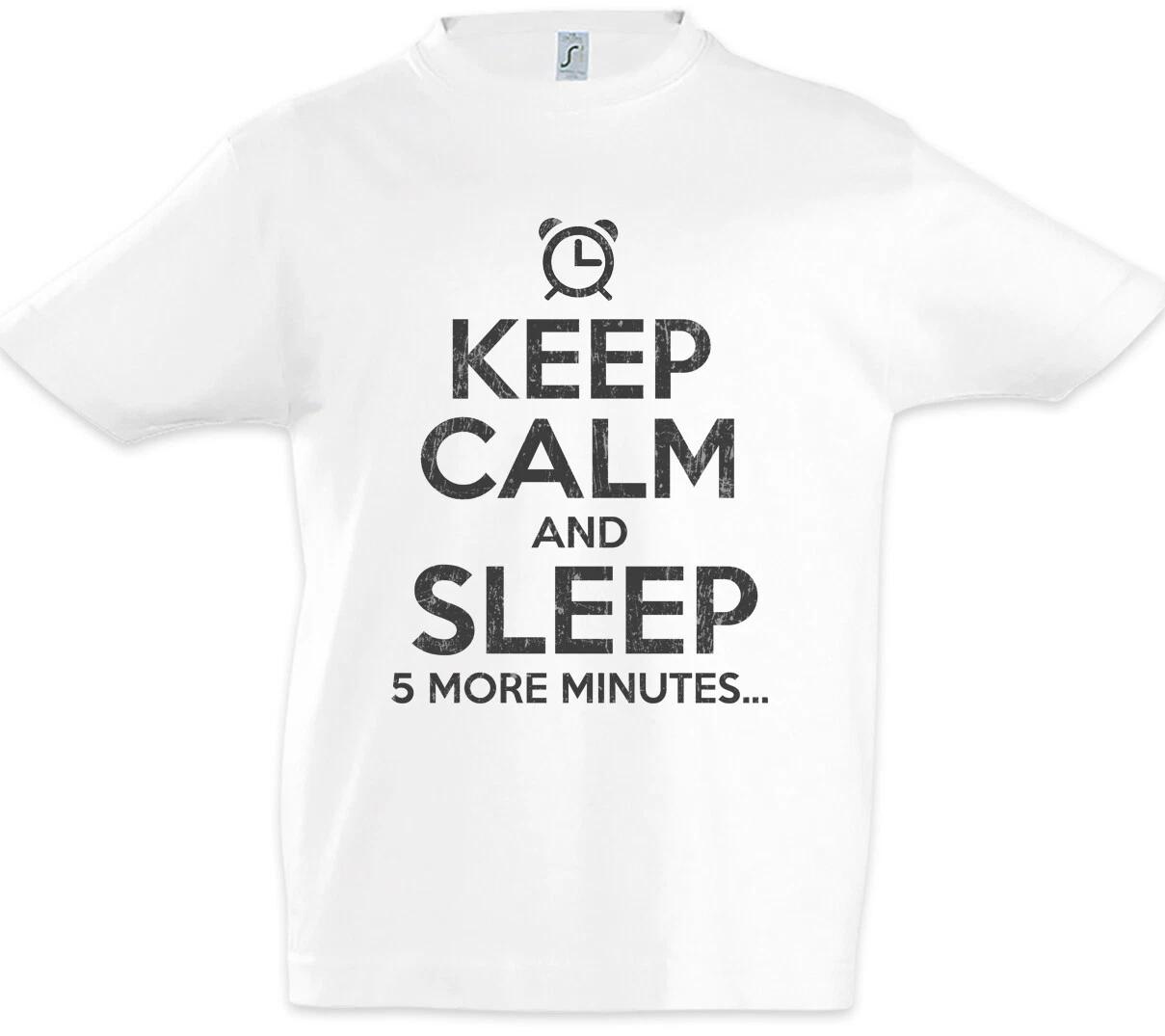 Keep Calm And Sleep Kids Boys kids boys T-Shirt Fun Sleep Sleep Sleeping Sleep 110