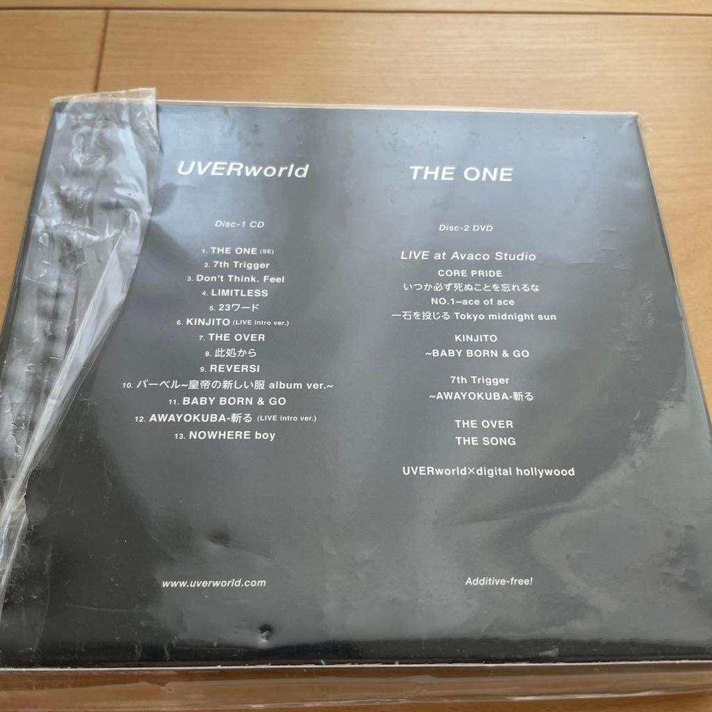 Used UVERworld THE ONE CHOIR CD 2-Disc Set