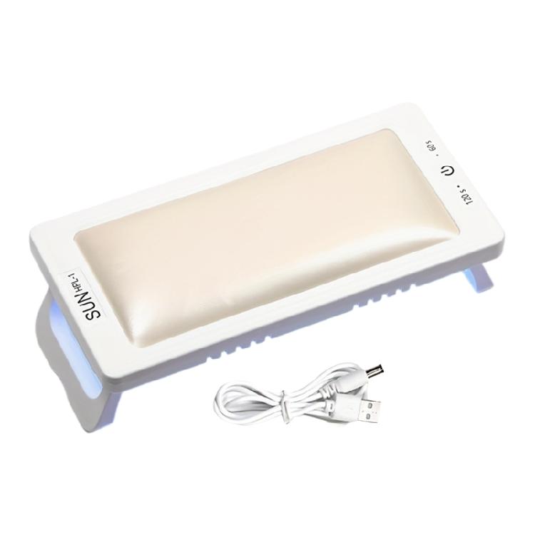 

Nail Lamp Nail Hand Rest Nail Dryer Nail Light Hand Pillow for Nail Salons Home белый