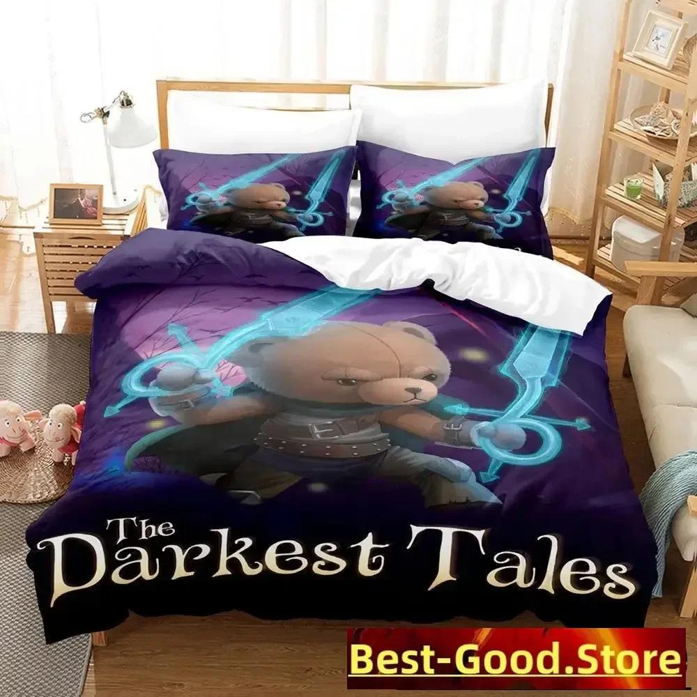 

Comforter 3D Anime The Darkest Tales Printed Bed Set Bedding Set Sheet Full Queen King Size Comforter (quilt)-EU Single(135*200cm)3pcs