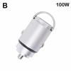 Pull Charger Car Accessories Super Fast Charging PD30W Flash 100W Charging Charging Metal Mini Hidden Car QC3.0 W5Q5