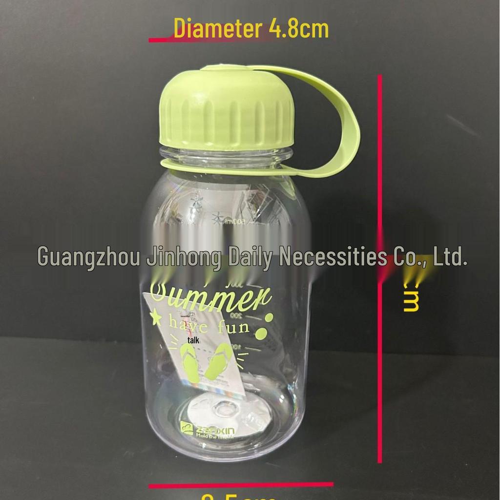 Rejuvenate 600ML Large Capacity Portable Water Cup - Plastic Outdoor Kettle for Men, Women, and Students