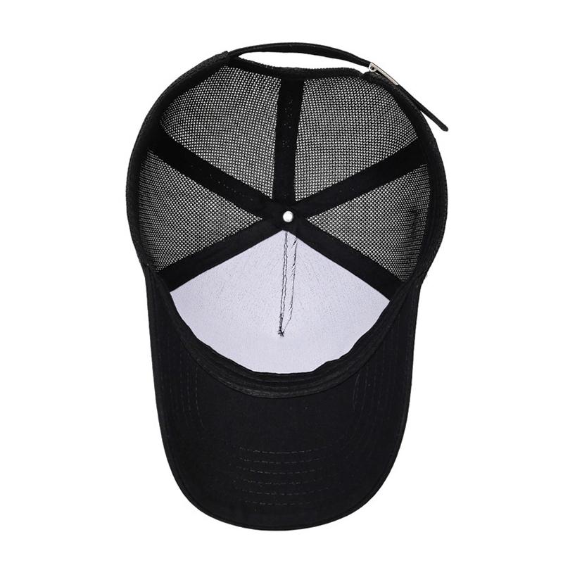 Summer Breathable Mesh Baseball Cap Solid Color Sunscreen Capoutdoor Sports Cap