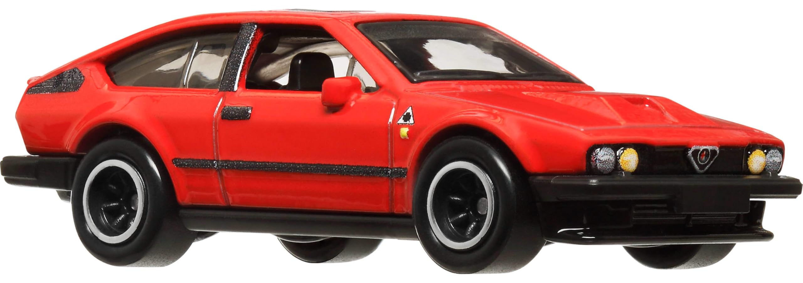 

Hot Wheels Car Culture World Tour Alfa Romeo GTV6 Vehicle for Ages 3 and Model HRV80 3.0 Toy, Red, Up,