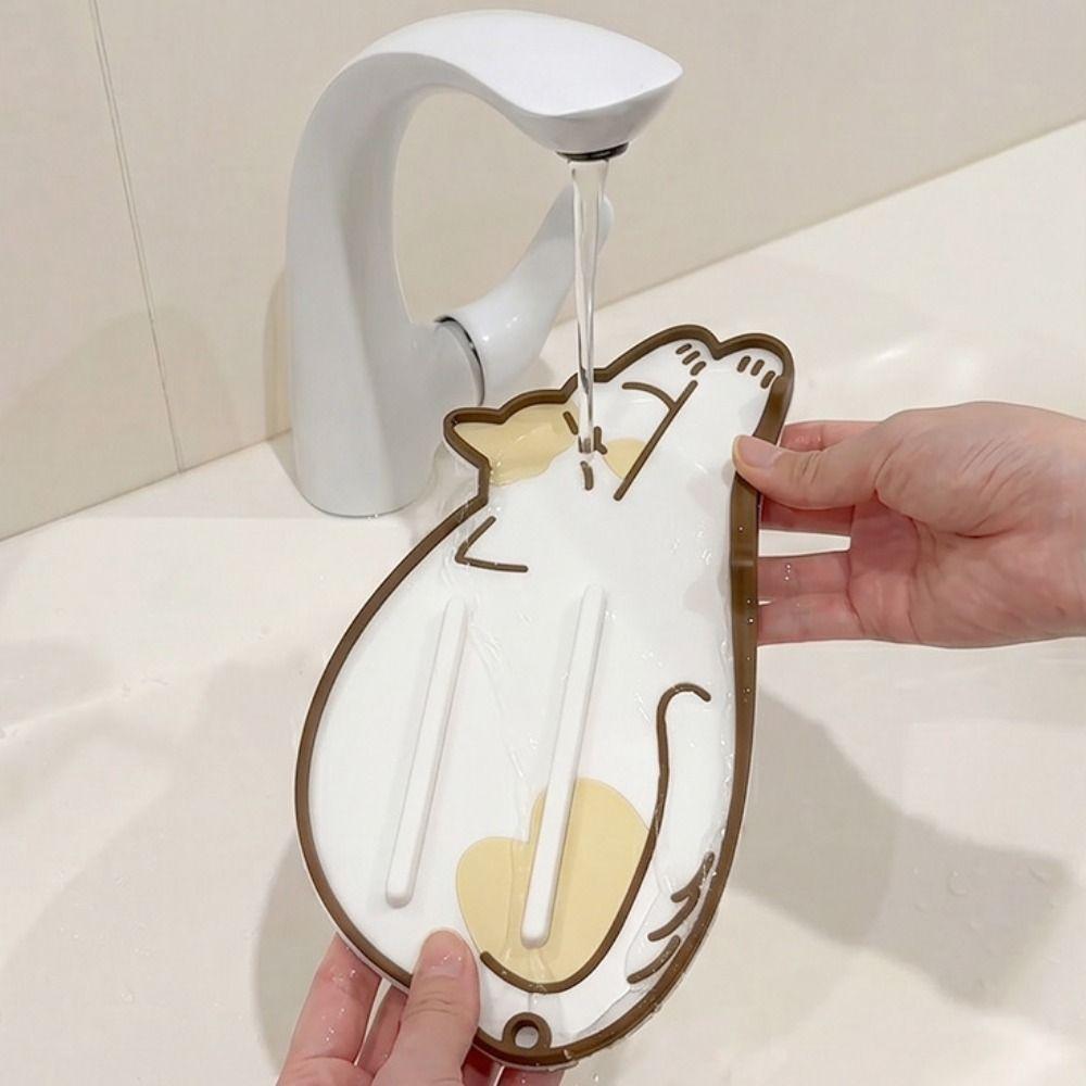 Heat Resistant Pot Lid Holder Non-slip Chopstick Holder Soft Spoon Holder Mat Kitchen Countertop