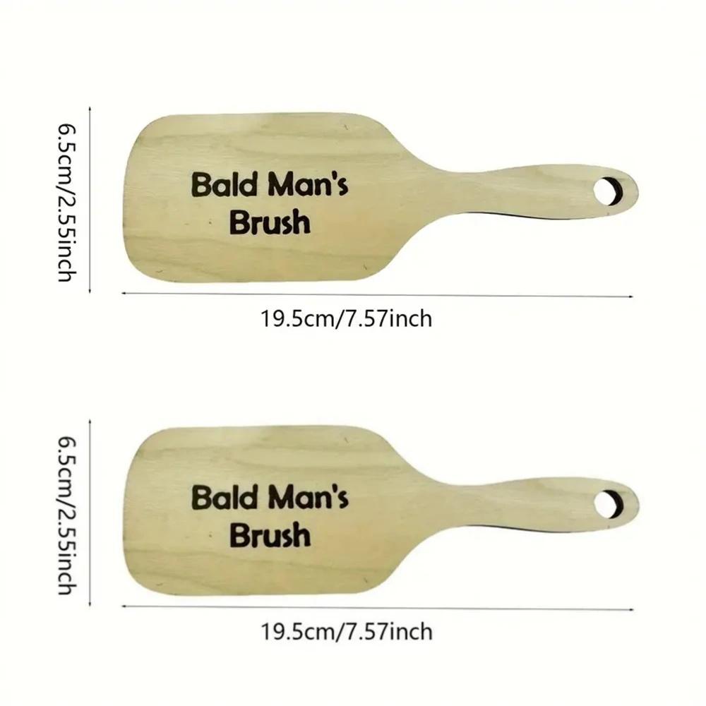 Funny Comb For Bald Men Novelty Party Favors Hair Styling Tool for Adults Weird Stuff Father's Day Gifts Cute Aesthetic Gadgets