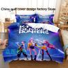 Nowy kpop łowcy demonów Zestaw pościeli Pojedynczy Bliźniak Pełny Queen King Size Zestaw do łóżka Zestawy poszewek na kołdrę do sypialni dziecięcej Anime Zestaw prześcieradeł