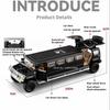 1:32 Scale Alloy Diecast H2 Cars Toys Models Wheel Pull Back Miniature Doors Opened Rubber Tires Ornament Off-road Vehicles