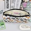Large Capacity Stationery Box with Zipper Kitten Pencil Pouch Pencil Case  Back-To-School Supplies