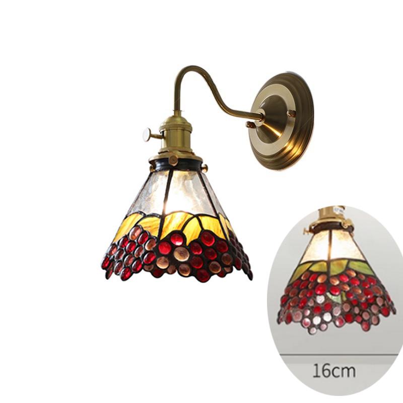 Bedroom LED Wall Lamp Indoor Vintage Interior Lighting Adjustable Night Light For Bedroom Dining Room Cafes Wall Sconce Brass