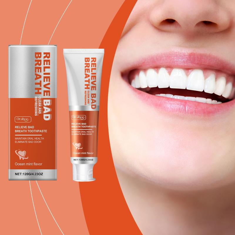 Oralhoe Toothpaste Gentle Cleanser That Takes Good Care Of Your Teeth, Leaving Them Shiny And Fresh With A Minty Flavor