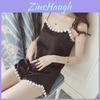 Luxurious And Sexy Women's Faux Silk Camisole Pajama Set Thin Breathable Sleepwear