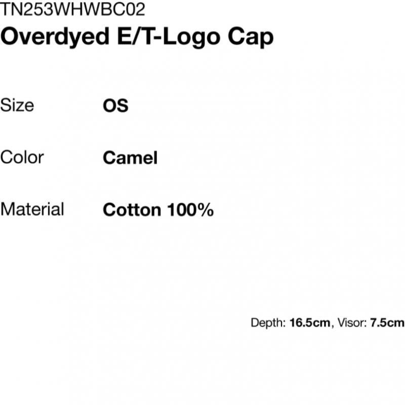 ThisisnEvErThaT Fw25 E T Logo Cap camEl