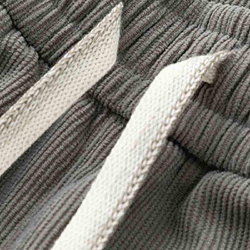 Jeanswest Men's Loose Fit Fleece-Lined Straight Leg Casual Pants