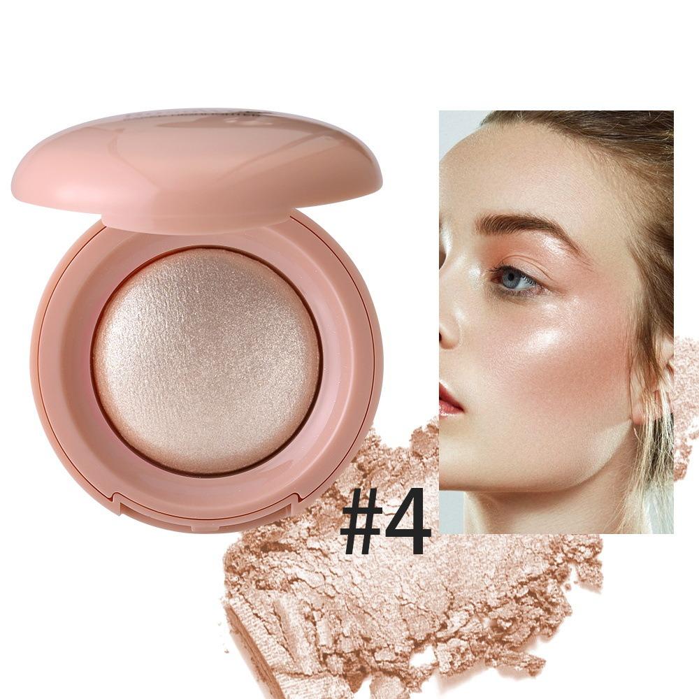 Long-lasting Highlighter Natural Glossy Fine Shimmer Makeup Highlighter Buildable Mashed Potato Texture Contour Highlighter