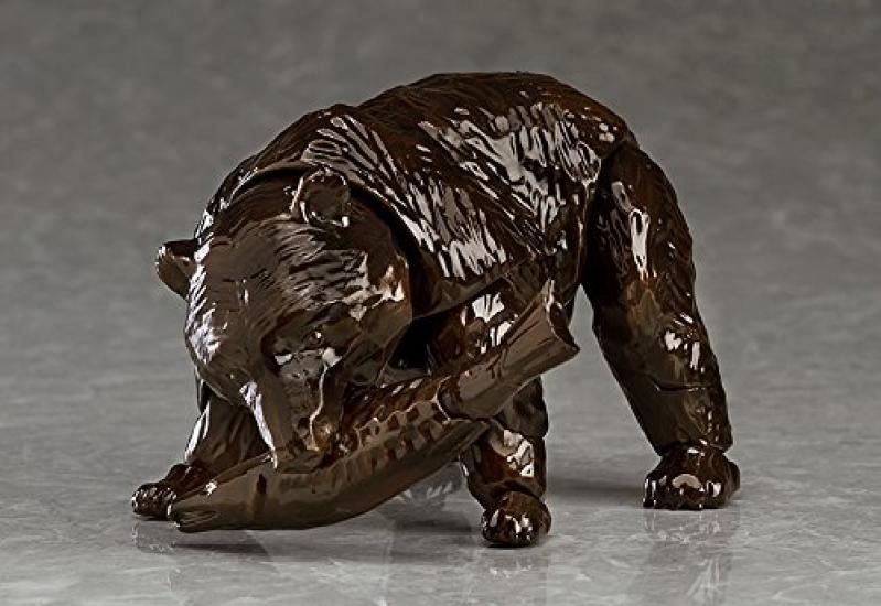 figma Brown Bear ABS PVC Painted Movable Figure Non-scale &