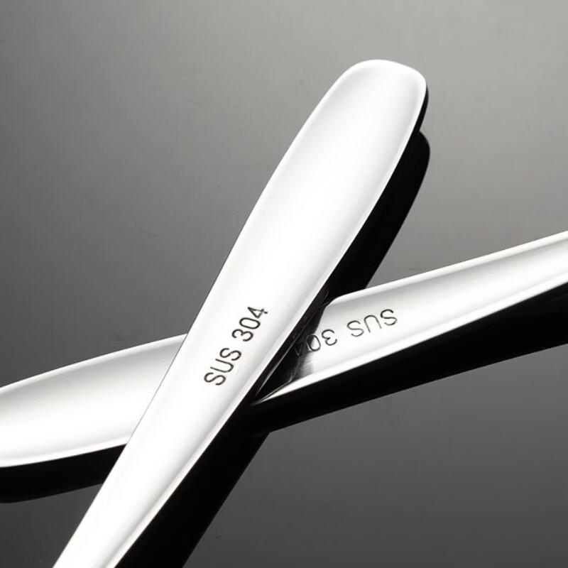 Qianxing 304 Stainless Steel Large Slotted Serving Spoon Set