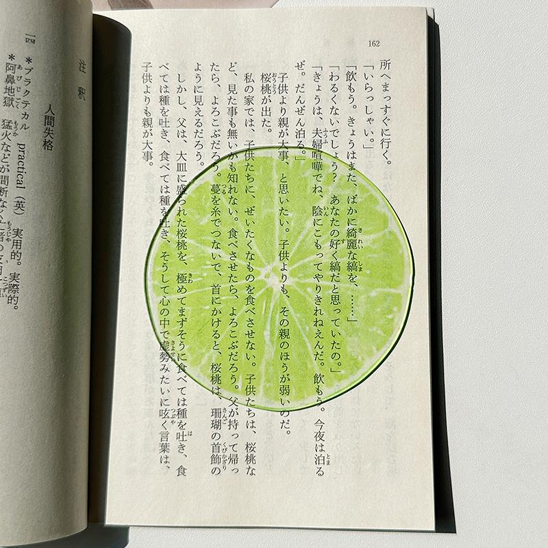 Delicate Transparent Acrylic Apple Bookmark Reading Mark Student Gift Premium Feeling Cute Grape Tomato Bookmarks