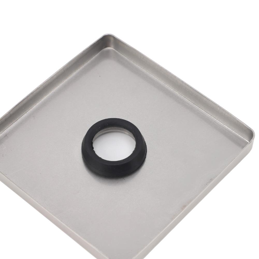 Stainless Steel Shower Arm Flange Plumbing Cover Plate  Standard 1/2 Inch Bathroom Shower Pipe