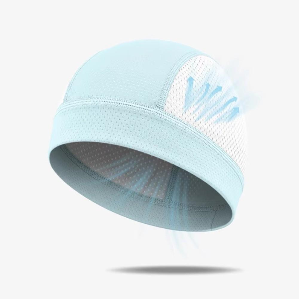Quick Dry Bicycle Cap Anti-UV Running Cap Elastic Helmet Liner Hat Motorcycle Riding