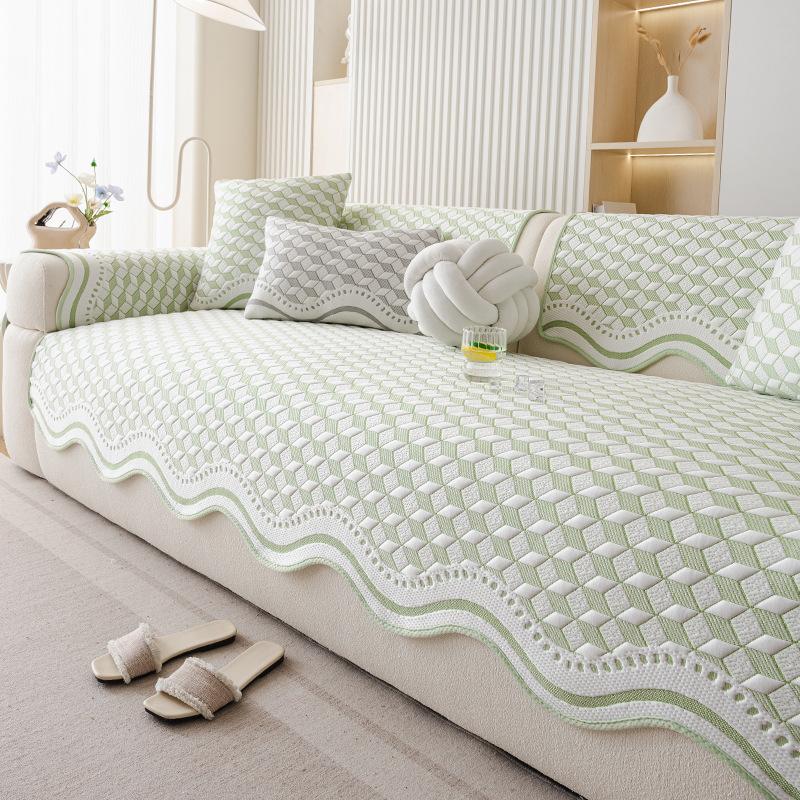 

Cool Ice Doudou Special-Shaped Sofa Cushion New Non-Slip One-Piece Sofa Mat, Summer Straight Seat Cushion 70*70cm