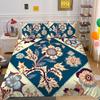 Set Biancheria da Letto per Casa Matrimoniale Copriletto Uomo Donna Stampa Paisley 3D Lussuoso Set Copripiumino in Poliestere