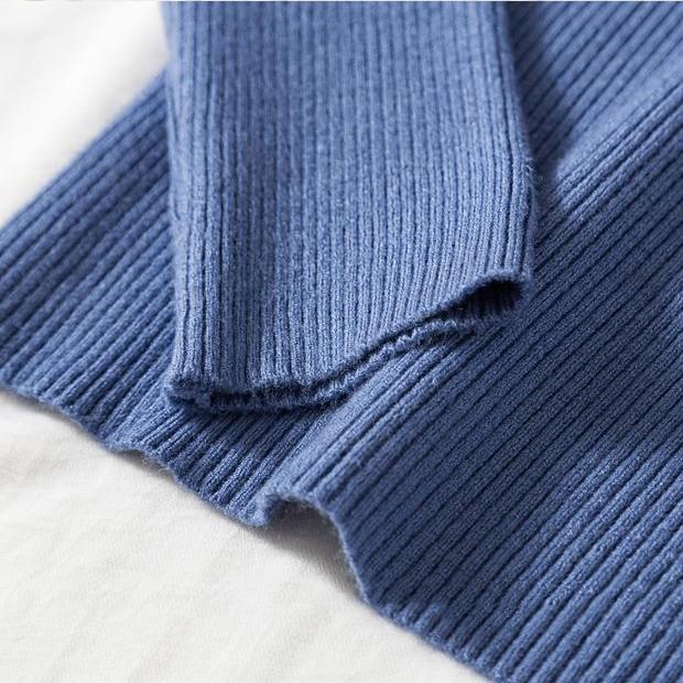 Dámský podzimní a zimní svetr s výstřihem do V, elastický, slim, všestranný, velká velikost, pletený pulovr s dlouhým rukávem, základní svetry