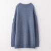 Snuofde Women's Relaxed Fit Round Neck Knit Sweater