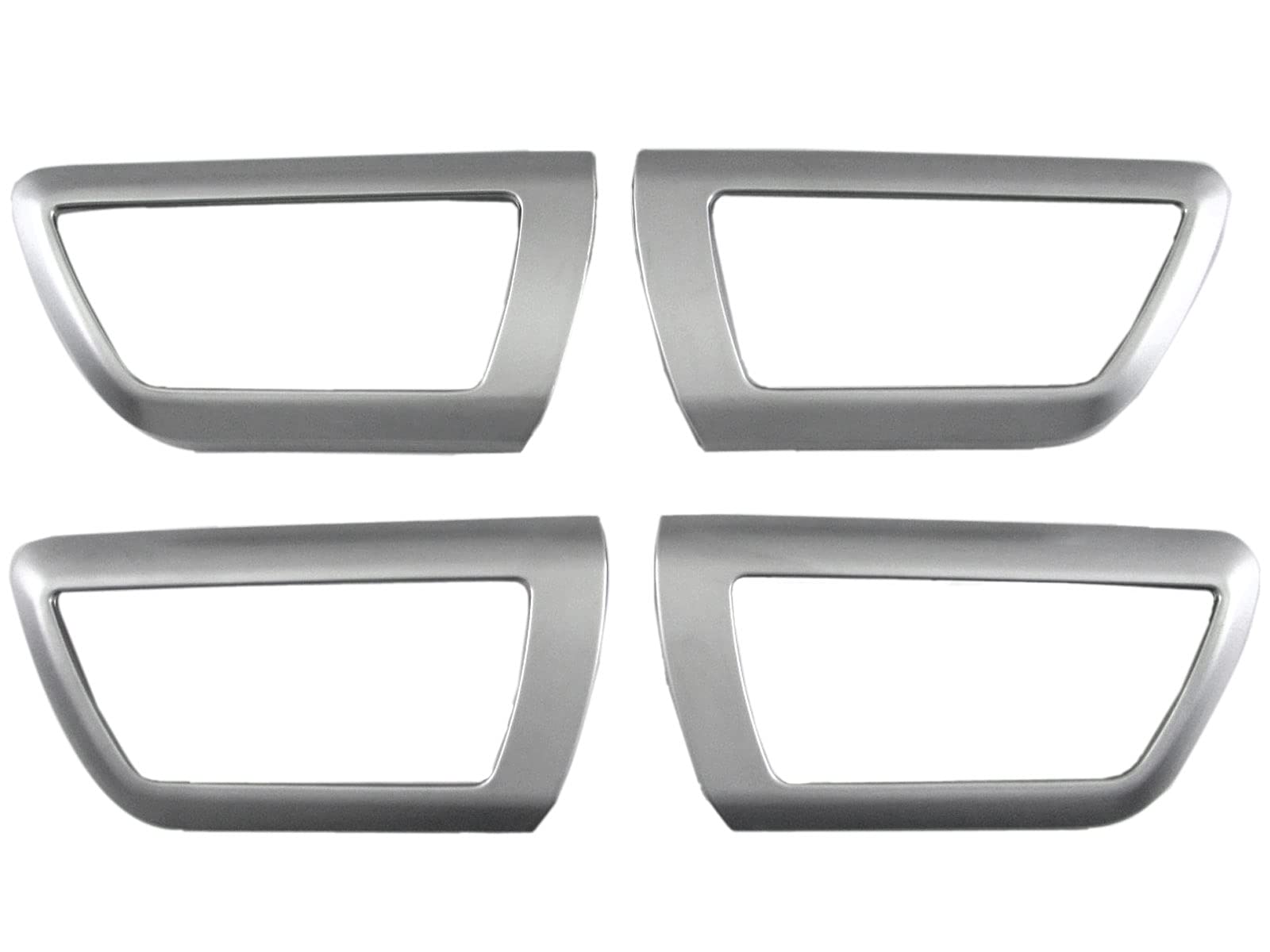 

BRIGHTZ Inner Door Handle Satin for Toyota Corolla Axio Covers, Plated, 4-Piece, Silver, (160, 161, 164, 165) [INS-DHC-164] (NKE165, NRE160, NRE161,