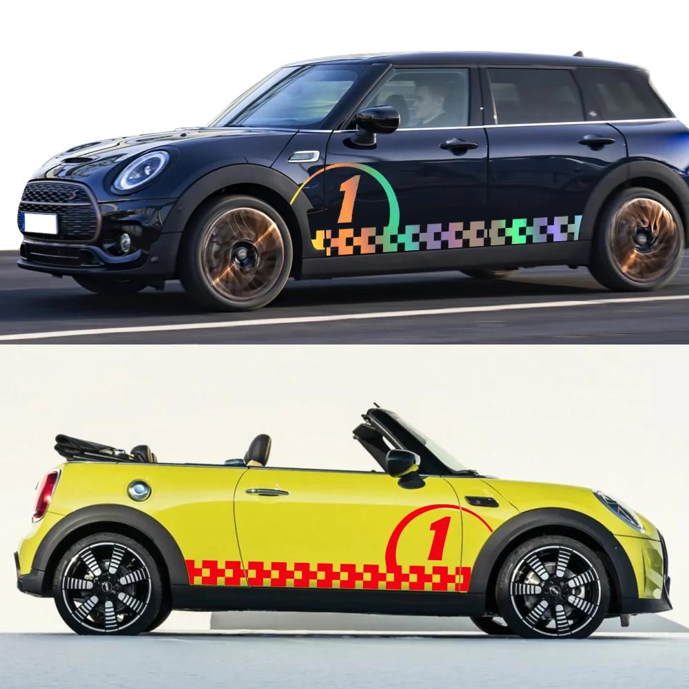Car Sticker NO.1 Racing Sport Decor Decal For MINI John Cooper S JCW F55 F56 F57 R55 R56 R60 F60 Clubman Tuning Accessories