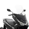 Asahi Windshield (AF ASAHI) Long Windscreen, Clear, 25- PCX (JK05)/PCX160 (KF47) PCX-23