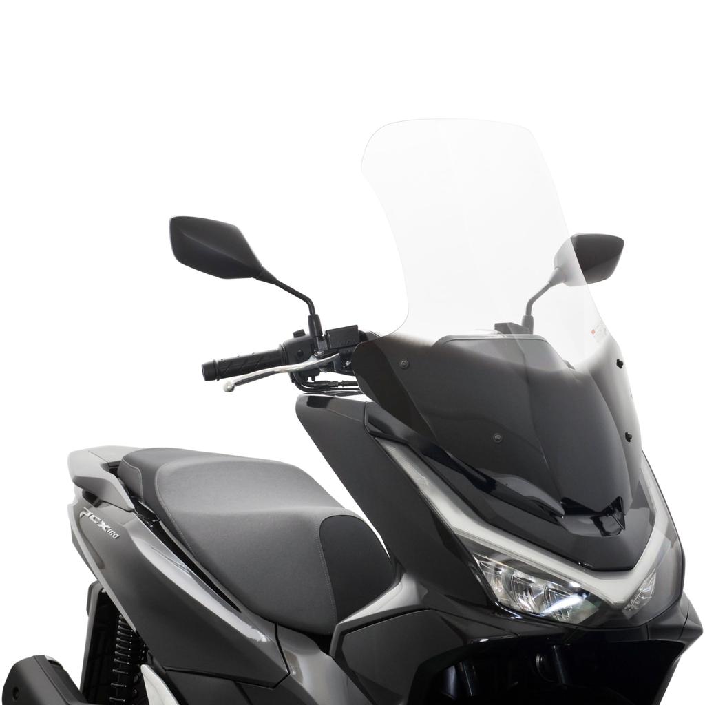 Asahi Windshield (AF ASAHI) Long Windscreen, Clear, 25- PCX (JK05)/PCX160 (KF47) PCX-23