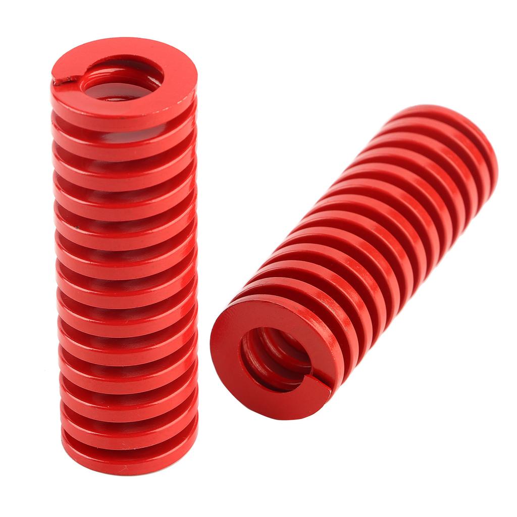 2pcs OD 30mm ID 15mm Medium Load Mould Die Spring Red (TM30*90mm)