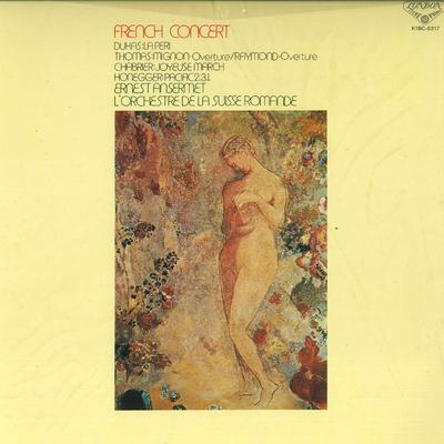 LP Record ERNEST ANSERMET LORCHESTRE DE LA   French Concert K18C8217 LONDON 1982 Japan Obi Classical Used